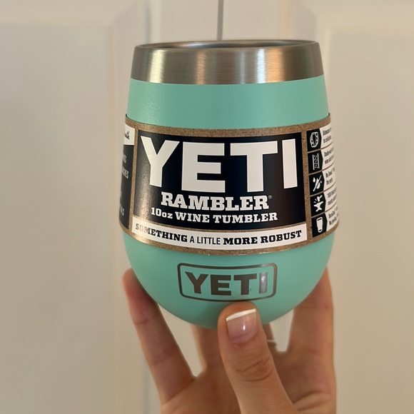 Yeti rambler 10 oz wine tumbler - Picture 1 of 5